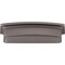 Jeffrey Alexander 96 mm Center Brushed Pewter Square-to-Center Square Renzo Cabinet Cup Pull 141-96BNBDL - alternate 8